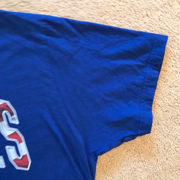 New England Patriots NFL Patriotic T-Shirt Blue - Picture 6 of 11